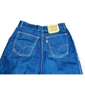 Vintage Women's Levi's 550 Relaxed High Waisted Jeans 1981 Made In USA 28x26